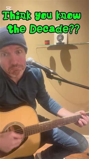 Acoustic cover of Wonderwall by Oasis 🎸Can you guess the decade? #acousticguitar #acousticcover