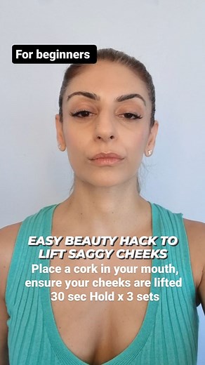 448 reactions · 7 comments | Happy Sunday, lovelies  Easy hack to lift your cheeks and prevent facial sagging You can try the beginner or advanced version, whatever suits you 4 times/week. Combine with other facial exercises and massage for best results. More in our Face Yoga program . . . #faceyoga #yogafacial #antiaging #agegracefully #glowup #growyounger #agelessbeauty #beautyhacks | The Face Chi | Facebook