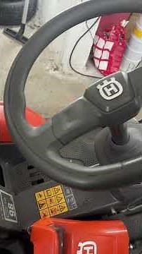 Electric power steering conversion on Husqvarna 214TC