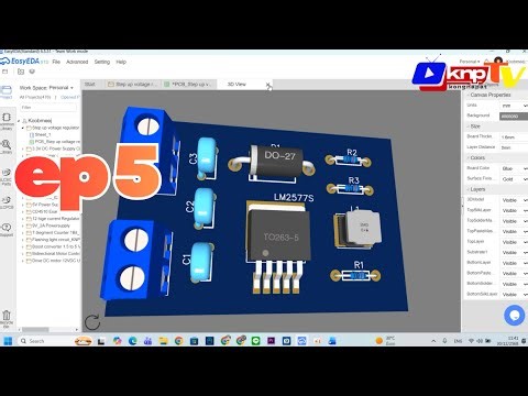 Designing a Step-Up Voltage Regulator Circuit using the US LM2577 (Vocational Certificate Level 1...
