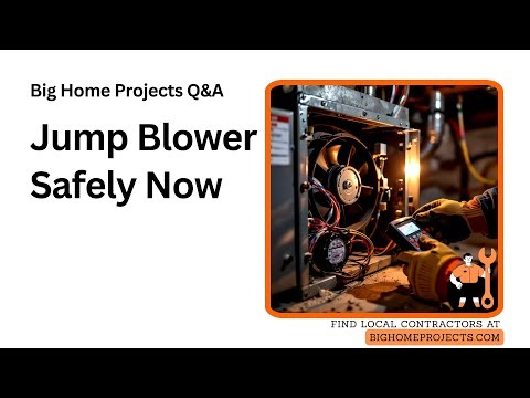 ECM Techmate Pro trick to safely jump blower power