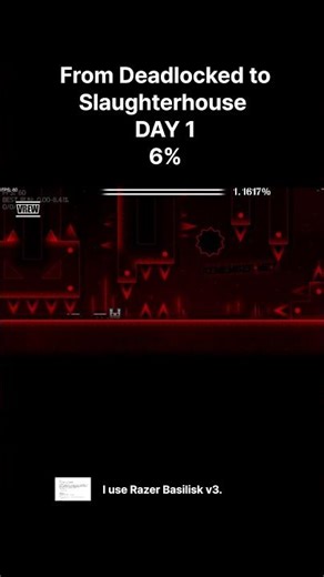 From Deadlocked to Slaughterhouse Day 1 - 6%