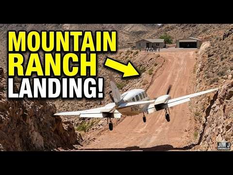 Landing a Navajo on Don Laughlin’s Private Mountain Strip