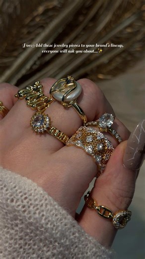 Pov:Add these jewelry pieces to your brand’s lineup,everyone will ask you about...✨ ⏱ Launch a jewelry brand in 10 minutes 💍 Choose from 500 plus styles 🎁 Add your logo to gift ready packaging ⚡ Sync instantly with Shopify 📦 Zero inventory, high profit margin 🌍 Global fulfillment handled 👉 Build yours today, link in bio #jewelrybusiness #smallbusiness #foryou #brandbuilding