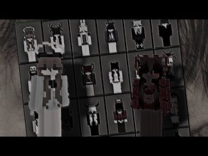 Girls skins with cosmetics and cape (1.20)