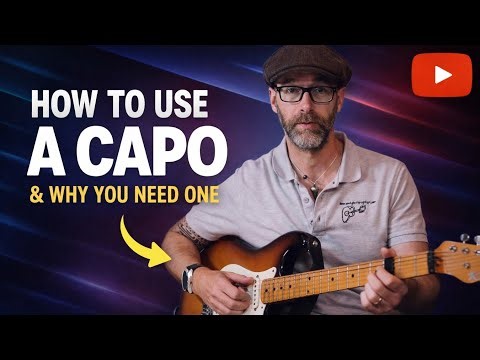 Why Every Guitarist NEEDS a Capo (Beginner Guide) plus how to DIY your own capo