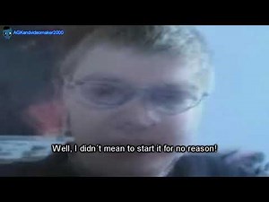 "AGK episode 71 - Angry german kid starts a foodfight at school" - (reversed)