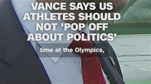 JD Vance warns US athletes on politics at Winter Olympics