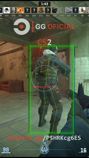 O MELHOR HACK DE CS2 ATUALIZADO SEM VAC! #csgo#cs2clips #cheatcs2 #gamersclub #faceit #esea