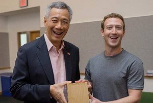 Mark Zuckerberg applauds Singapore PM coding skills