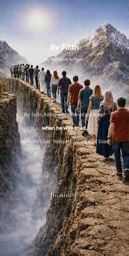 By Faith Hebrews 11 | Lyrics Video Christian Praise & Worship Music for Faith Courage Hope Strength