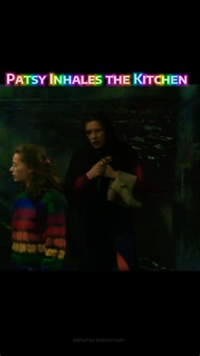 “She inhaled our kitchen!” Patsy Stone is hilariously diabolical 😆#shorts #kitchen #fire #funny