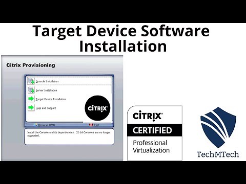 Citrix Provisioning Services | Target Device Installation