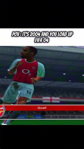 POV: IT's 2004 and You load up FIFA 04 🔥