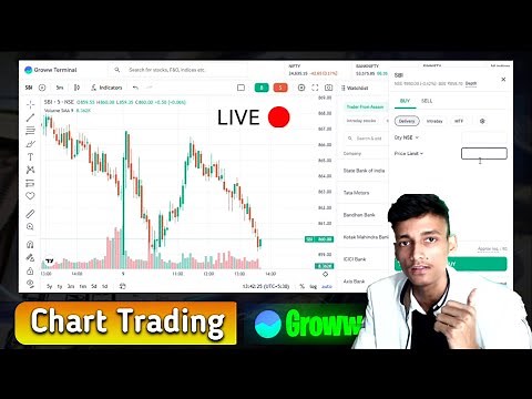 Groww Chart Trading - Web Terminal New Update - Live Demo