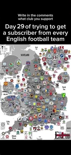 Day 29 of trying to get a subscriber from every English football team