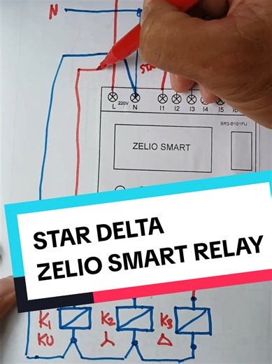 Understanding Star Delta Circuits with Zelio Smart Relay