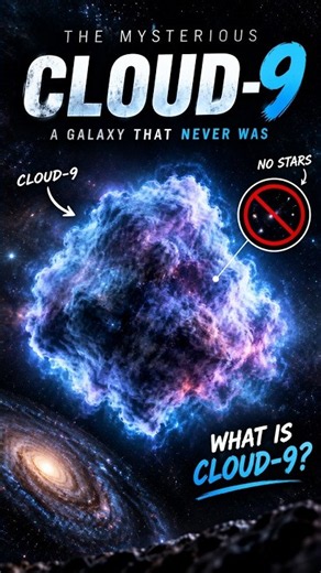Cloud-9: The Object With ZERO Stars 🌌