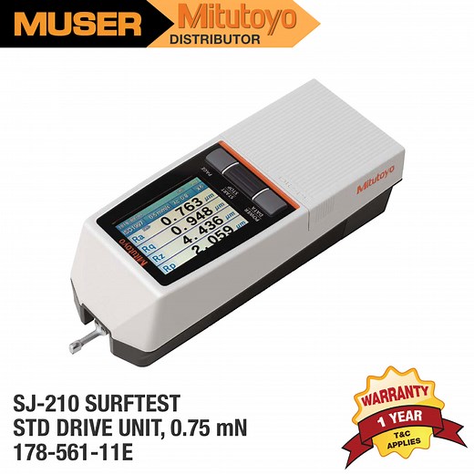 Mitutoyo SJ-210 Surftest Portable Surface Roughness Tester