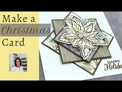 Make a Christmas Card! This is a Keeper Tutorial for Sure