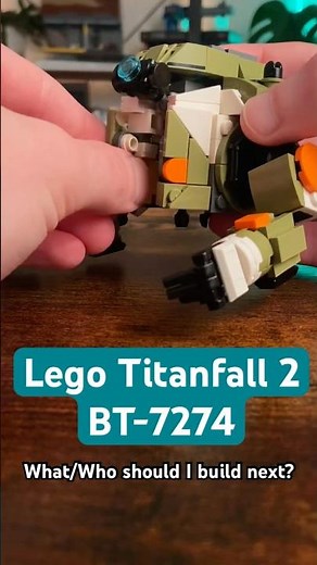 The PERFECT Lego Titanfall 2 BT-7274 Needs Redesigning #lego #titanfall3
