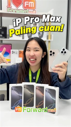 iPong Pro Max paling cuan di tahun ini gais!🥳😍💕 bisa dapat barang yang ✅ Baru bersegel ✅ Bergaransi resmi ✅ Tanpa sistem kunci! cukup bayar sekali, langsung bisa pakai yah~~ #bmitaiwan #cicilanditaiwan #tkwtaiwanindonesia #tokohptaiwan | Forward Mall - INDO FM