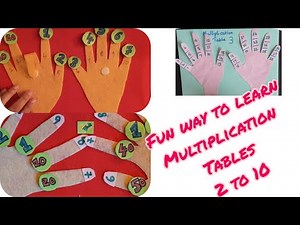 Easy and Fun Way to Teach Multiplication Tables 2 to 10 (Finger tricks - STEM)
