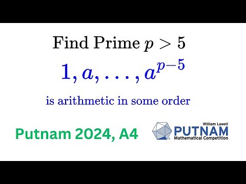 Putnam 2024, A4, How to Simplify a Putnam Number Theory Problem