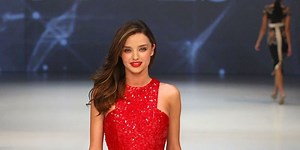 Miranda Kerr modelled seven looks in one show