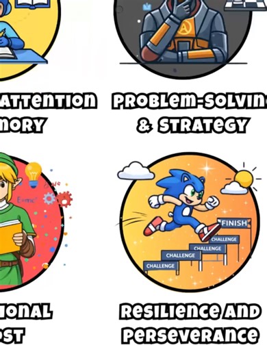 Every BENEFITS of playing Video Games Explained PART 7 #minecraft #peaq #supermario #pokemon #amongus #minecrafteducationedition #fyp #gamingontiktok#gamingmemes#gaming #educationalgaming