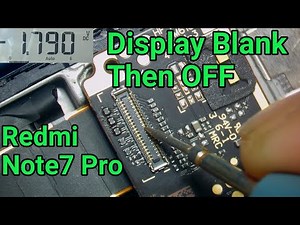 Redmi Note 7 Pro Display Blank then Off Solution By Jyotsna mobile Care