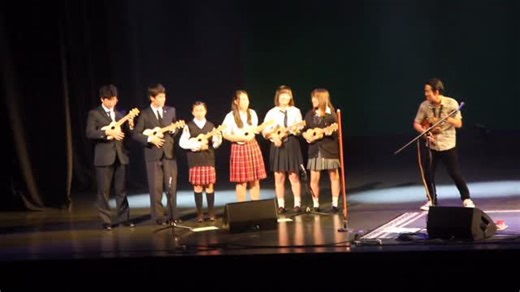 My heart is full of gratitude after having the opportunity to share the stage with the `ukulele students of Tamagawa Academy in Tokyo, Japan. They brought so much joy and aloha to our audience and I hope we can collaborate again in the near future. Perhaps in Hawai`i… Otsukaresamadeshita! Ichigo Ichie!! | Jake Shimabukuro