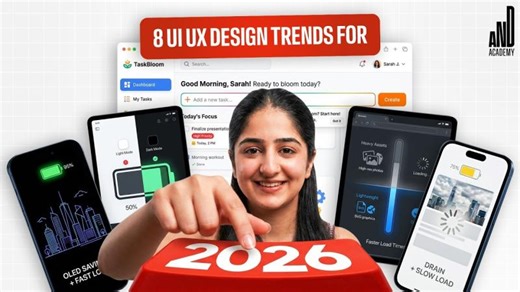 These UI UX Design Trends Are Taking Over 2026 (And You re Missing Them) | AND Academy