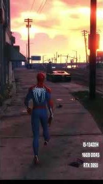 spiderMan Walk in GTA5