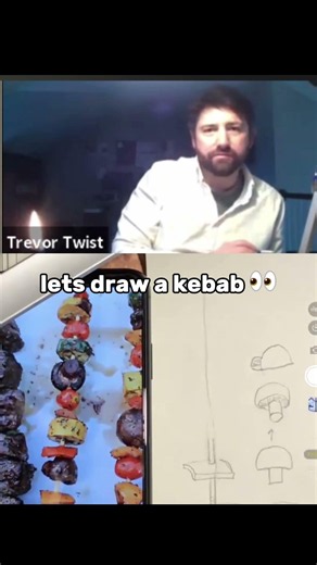 How To Draw A Kebab