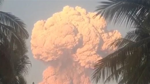 Bali flights cancelled after volcanic eruption