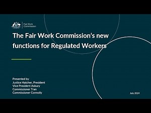 New functions for regulated workers