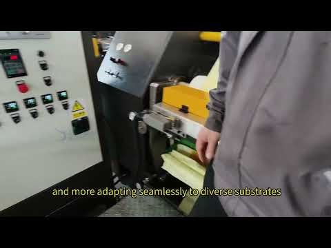 Coating & Release Paper Laminating Hot Melt Coater– Industrial Printing Packaging Equipment #machine