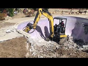 Pool Demolition in Upland California