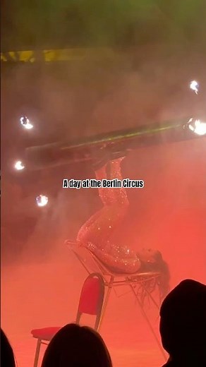 The coolest circus I’ve ever been to in Berlin, Germany🎪#circus #berlin #magic #germany