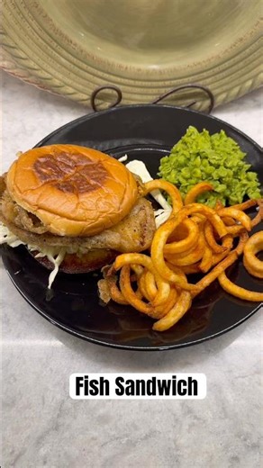 Easy Fish Sandwich Dinner!!!
