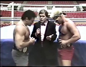 257K views · 6.6K reactions | May 1987 UWF : Jim Ross interviews Sting & Rick Steiner | RassleRama | Facebook