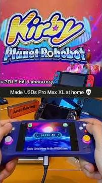 Kirby: Planet Robobot on Retroid Pocket 5 #3ds #azahar #retroid #retroidpocket5 #kirbyplanetrobobot