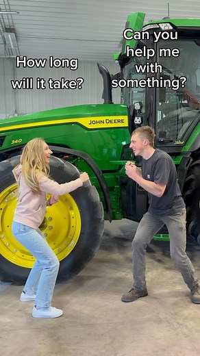 What’s its like asking my sister for help #farming #farmfamilies #agriculture | HiTech Farmer