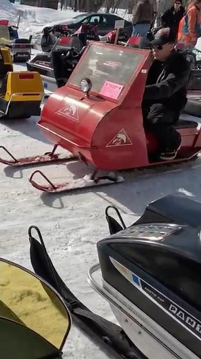 1966 Arctic Cat 100 Snowmobile Vintage Kohler Power Sound