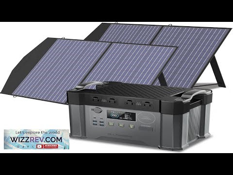 ALLPOWERS 2000w Portable Power Station 1500Wh 2000w Solar Generator with 2 Pack SP027