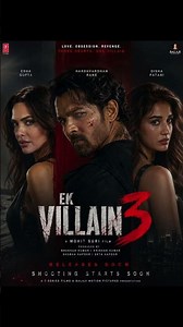 EK VILLAIN 3 | Harshvardhan Rane, Disha Patani, Isha Gupta New Revenge #bollywood #shorts