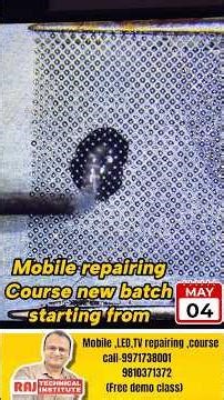 अगर आपको ख़ूब बढ़िया👌🏻मोबाइल ठीक करना सीखना है तो जॉइन करें raj technical institute #mobilecourse