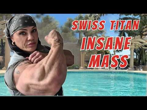 The Titan of Switzerland Jacqueline Fuchs Insane Muscle Mass 🦾| insider fbb muscles