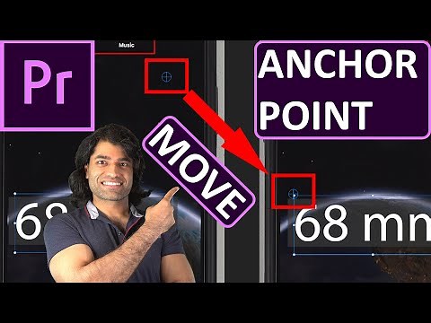 How to MOVE the ANCHOR POINT in Premiere Pro